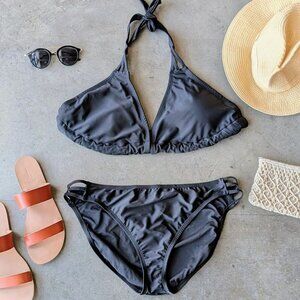 Swimsuits For All Black Bikini Set Swimsuit size 14/16